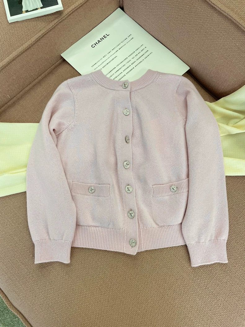 Chanel Chanel 25S Pink Cashmere Cardigan - dmc Size US XS / EU 42 / 0 - 3 Thumbnail