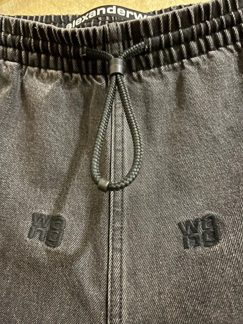 Alexander Wang Alexander Wang Logo Drawstring Denim Jeans - dmc Size US 29 - 3 Thumbnail
