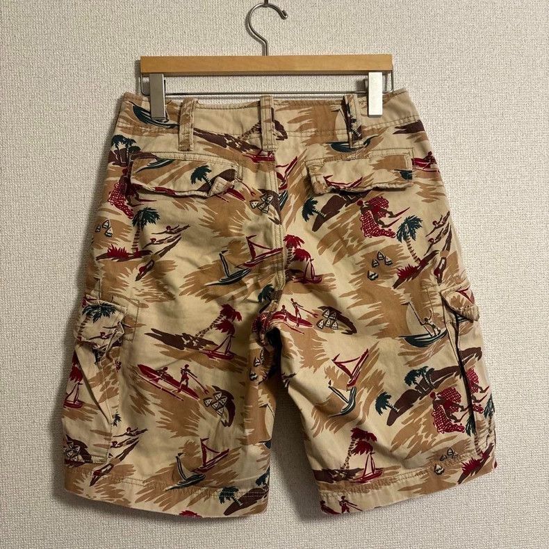 RRL Ralph Lauren Ralph Lauren RRL Camo Hawaii Shorts W31 - dmc Size US 31 - 3 Thumbnail