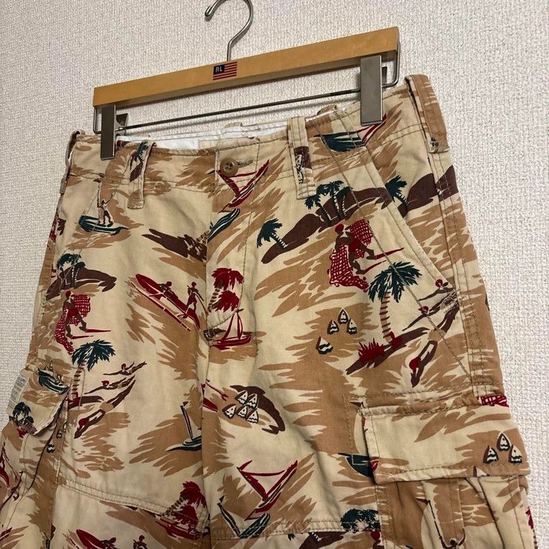 RRL Ralph Lauren Ralph Lauren RRL Camo Hawaii Shorts W31 - dmc Size US 31 - 2 Thumbnail