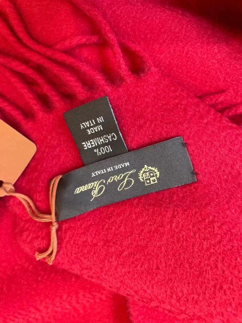 Loro Piana Loro Piana Cashmere Scarf Fringe Design - dmc Size ONE SIZE - 9 Thumbnail