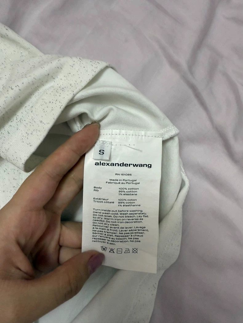 Alexander Wang Alexanderwang SUGA BABY T-shirt - dmc Size US S / EU 44-46 / 1 - 3 Thumbnail