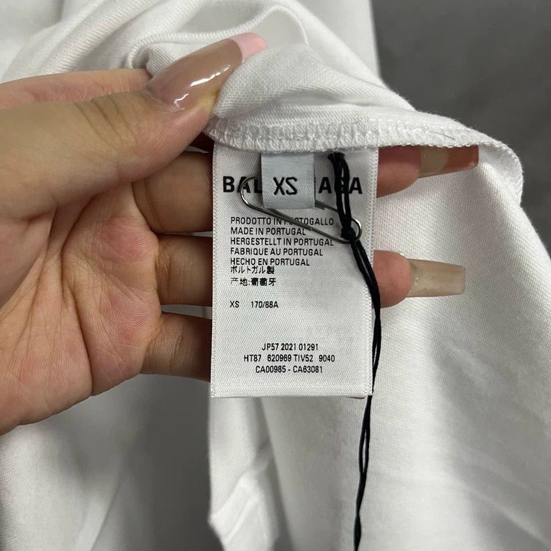 Balenciaga Balenciaga White Coke Print Short Sleeve Tee - dmc Size US XS / EU 42 / 0 - 5 Thumbnail