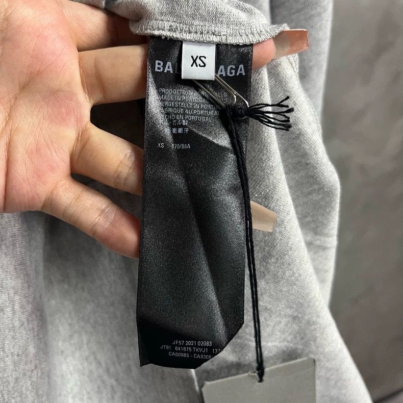 Balenciaga Balenciaga Gray Coke Oversized Short Sleeve T-Shirt - dmc Size US XS / EU 42 / 0 - 4 Thumbnail
