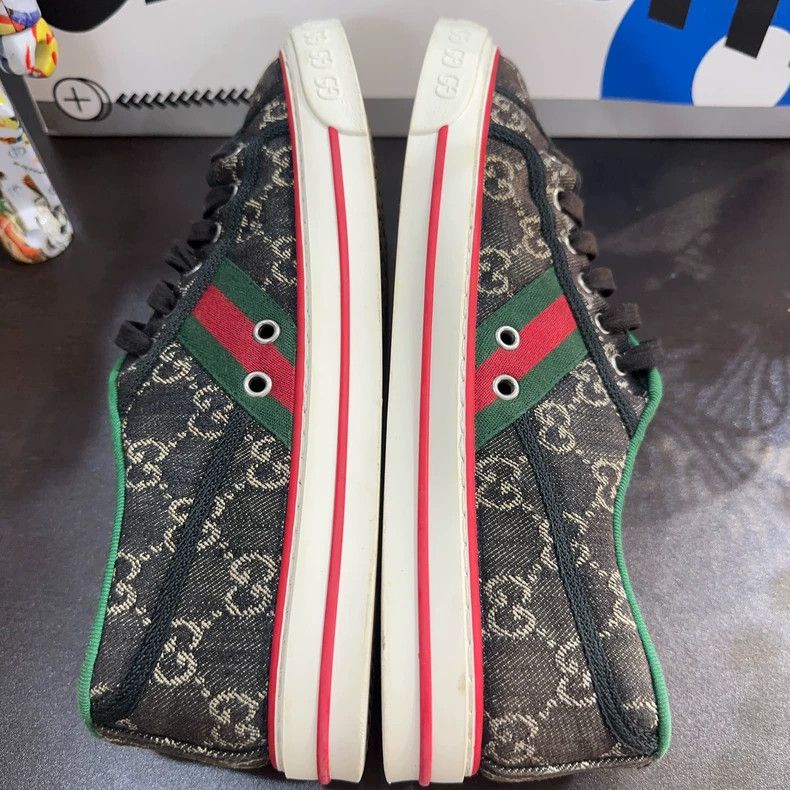 Gucci Gucci 1977 Black Sneakers Size 42.5 - dmc Size US 10.5 / EU 43-44 - 6 Thumbnail