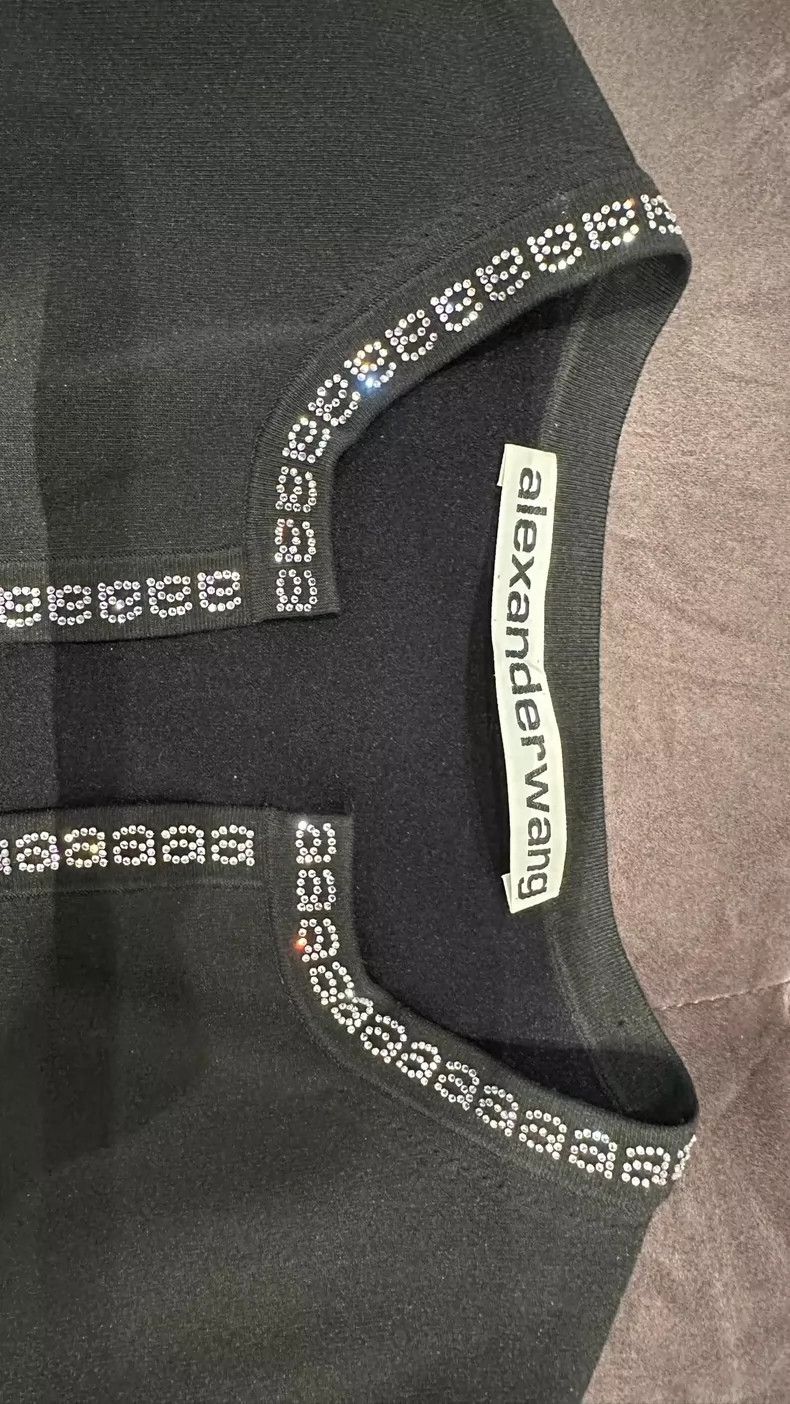 Alexander Wang Alexander Wang Crystal Embellished Short Sleeve Cardigan - dmc Size US S / EU 44-46 / 1 - 2 Thumbnail