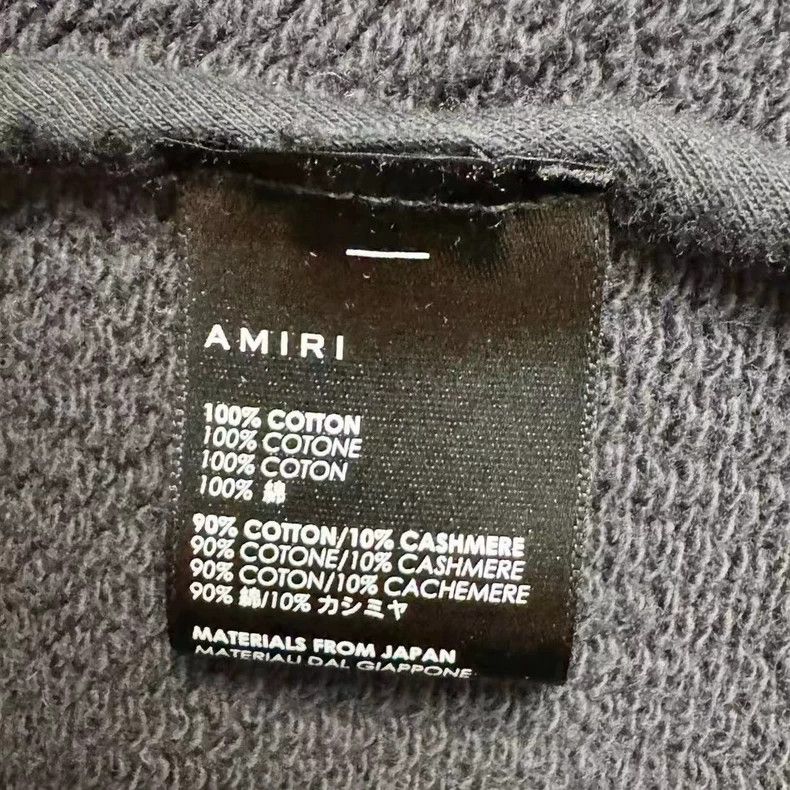 Amiri Amiri Distressed Zip Hoodie Jacket - dmc Size US L / EU 52-54 / 3 - 5 Thumbnail