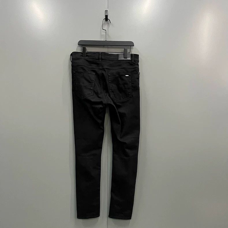 Amiri AMIRI Black Ripped Fringe Pants 33 - dmc Size US 33 - 2 Thumbnail