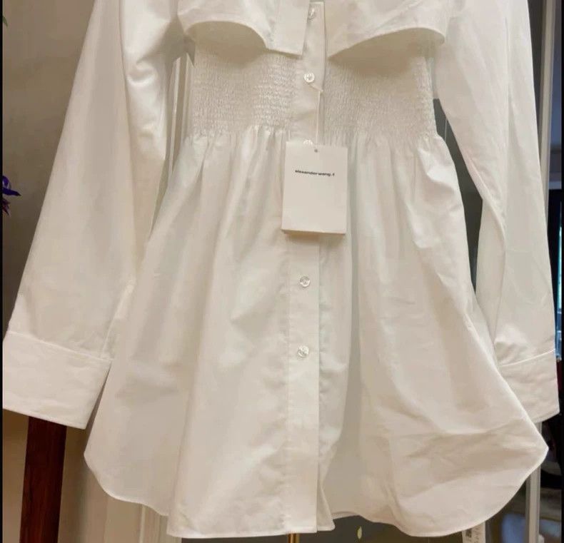 Alexander Wang Alexander Wang White Two-Piece Dress - dmc Size US S / EU 44-46 / 1 - 7 Thumbnail