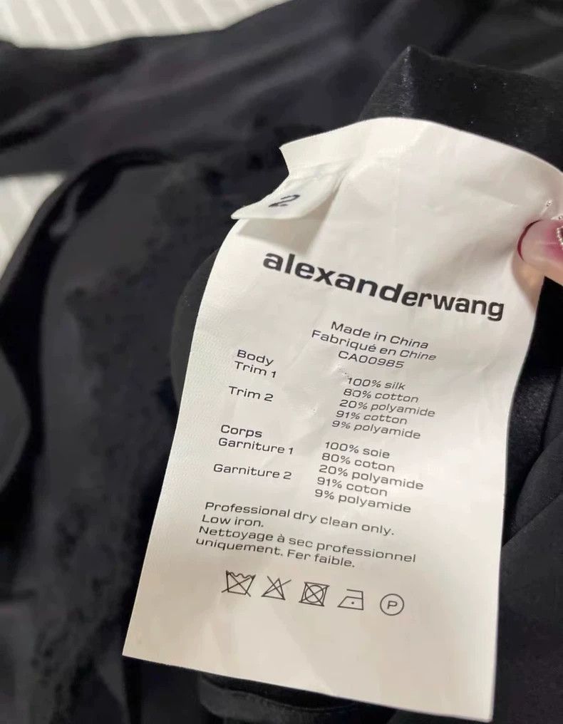 Alexander Wang Alexander Wang Long Sleeve Dress - dmc Size US S / EU 44-46 / 1 - 2 Thumbnail