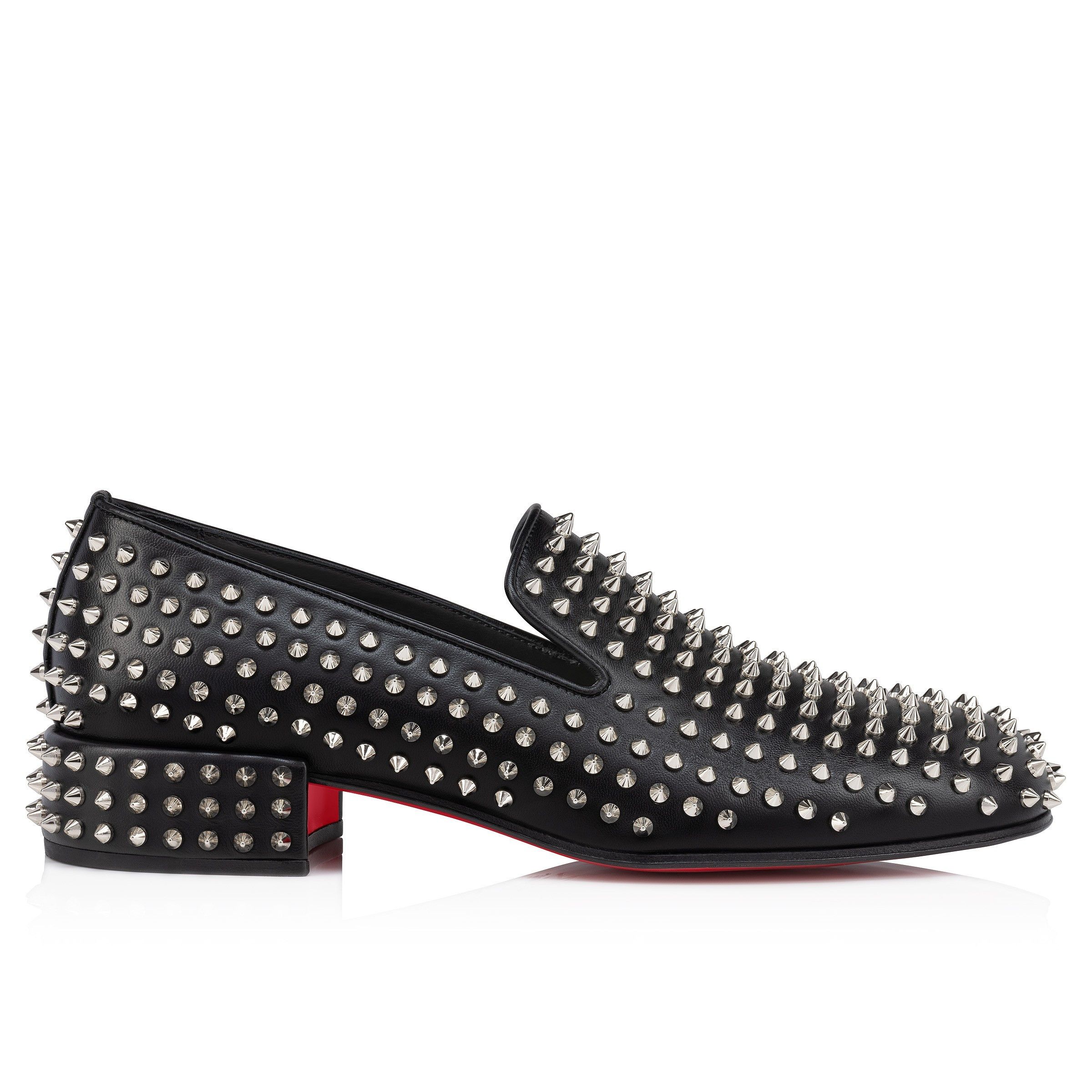 Christian Louboutin men's spikeasy black Size US 13 / EU 46 - 2 Thumbnail