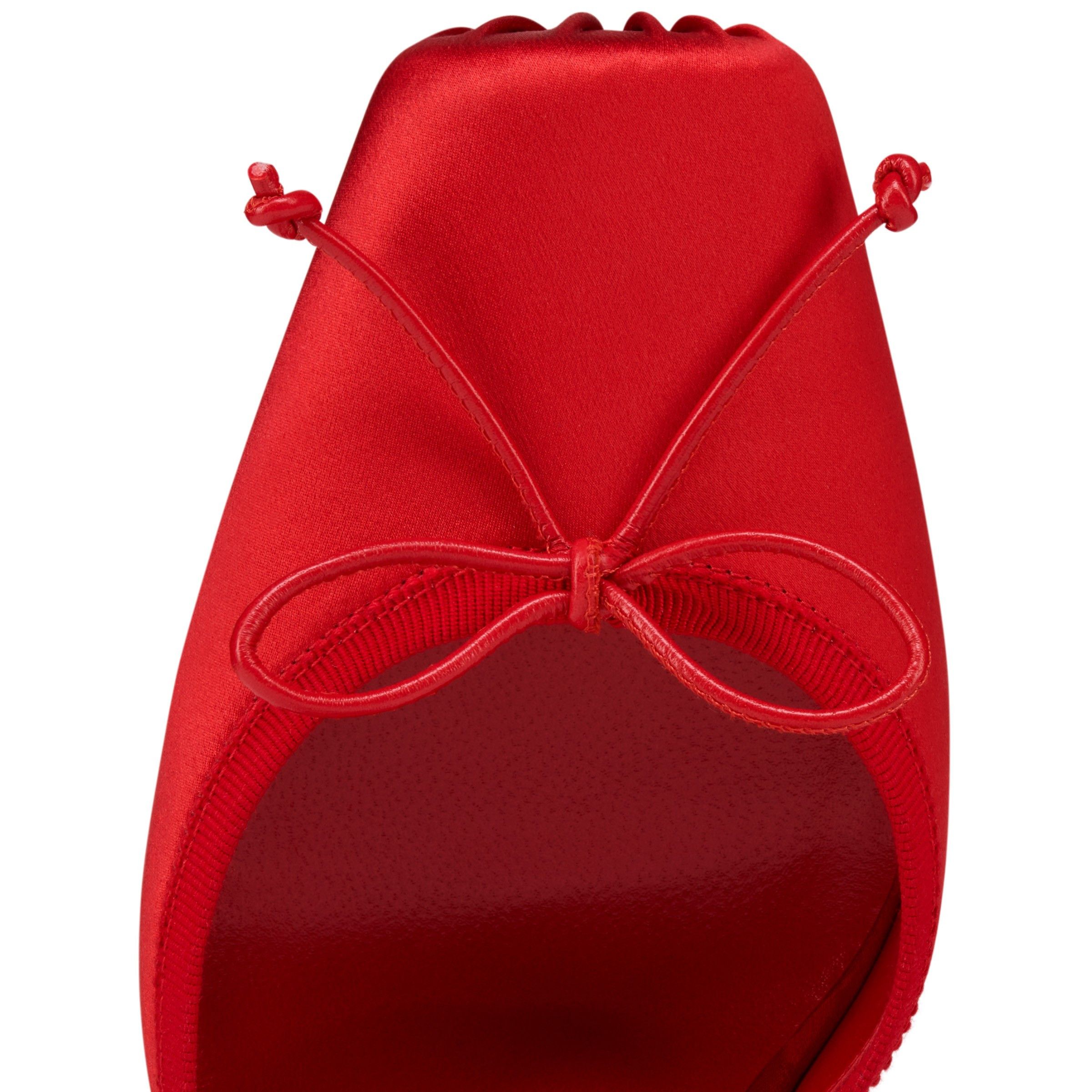 Christian Louboutin cassia lace up 100mm red Size US 5 / IT 35 - 5 Thumbnail
