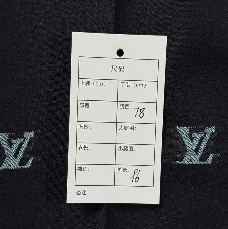 Louis Vuitton Louis Vuitton Black Polyester Casual Pants 0089 Size US 32 / EU 48 - 3 Thumbnail