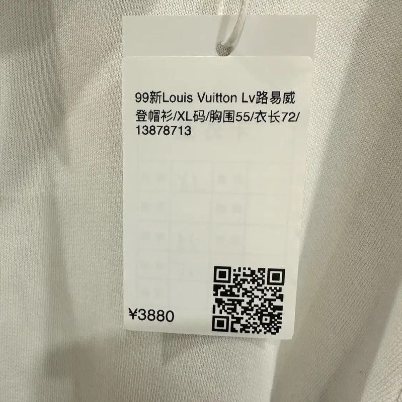 Louis Vuitton Louis Vuitton Color Block Hooded Sweatshirt for Men 0089 Size US XL / EU 56 / 4 - 4 Thumbnail