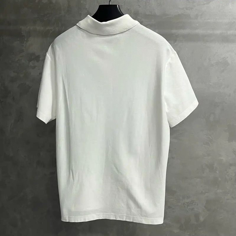 Louis Vuitton Louis Vuitton Men's White Cotton Polo Shirt 0089 Size US XL / EU 56 / 4 - 2 Thumbnail