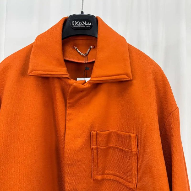 Louis Vuitton Louis Vuitton Orange Logo Long Sleeve Jacket 0089 Size US M / EU 48-50 / 2 - 2 Thumbnail