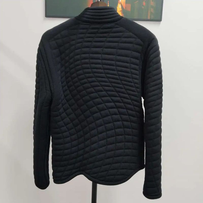 Louis Vuitton Louis Vuitton Black Quilted Men's Outerwear Jacket 0089 Size US XS / EU 42 / 0 - 2 Thumbnail