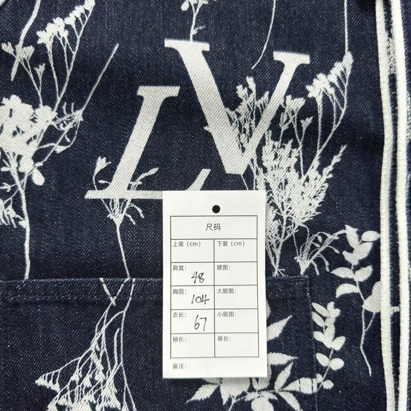Louis Vuitton Louis Vuitton Blue Cotton Short Sleeve Shirt 0089 Size US XS / EU 42 / 0 - 6 Thumbnail