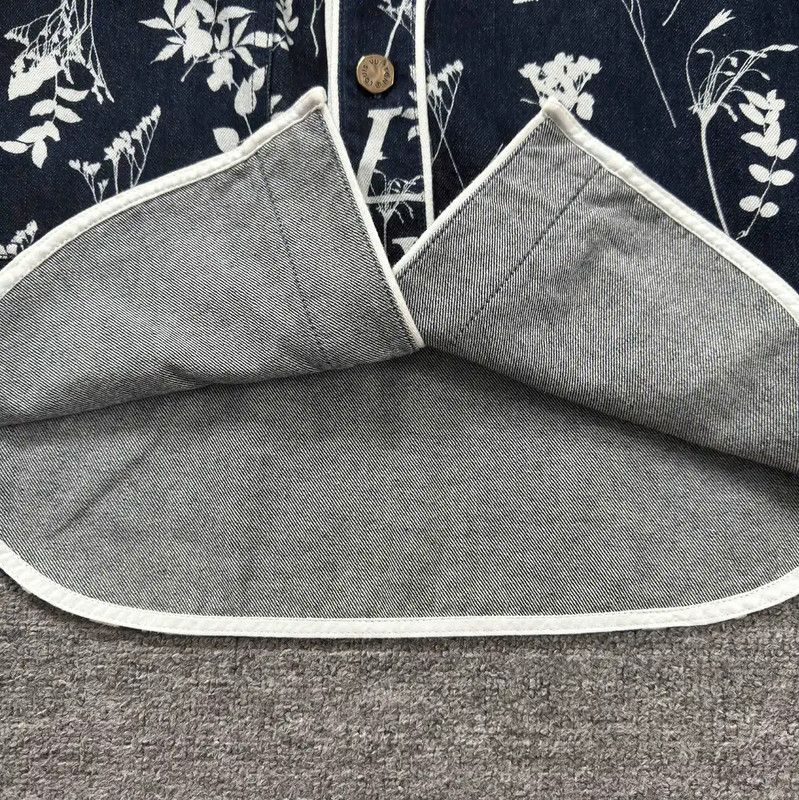 Louis Vuitton Louis Vuitton Blue Cotton Short Sleeve Shirt 0089 Size US XS / EU 42 / 0 - 3 Thumbnail