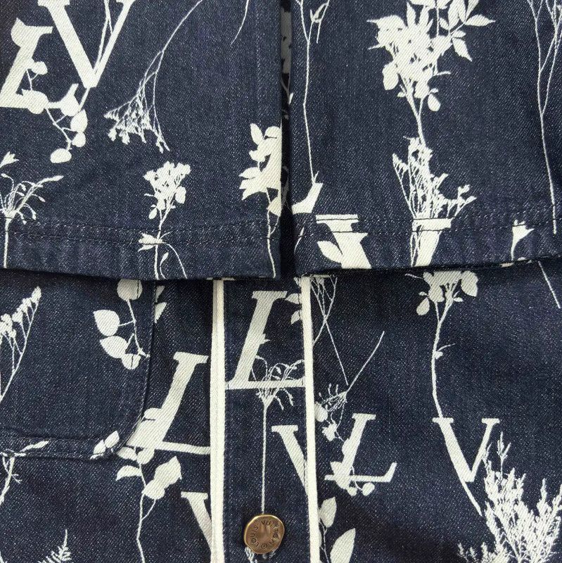 Louis Vuitton Louis Vuitton Blue Cotton Short Sleeve Shirt 0089 Size US XS / EU 42 / 0 - 4 Thumbnail