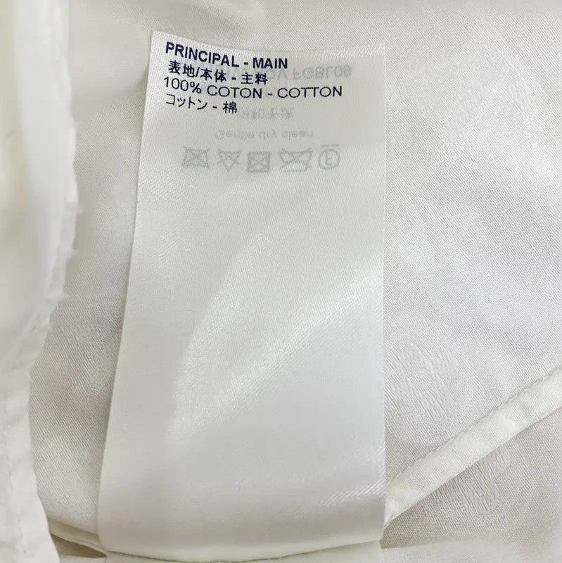 Louis Vuitton Louis Vuitton White Cotton Long Sleeve Shirt 0089 Size US XXS / EU 40 - 6 Thumbnail