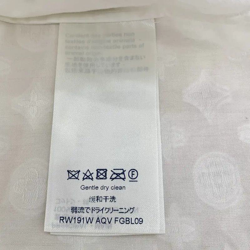Louis Vuitton Louis Vuitton White Cotton Long Sleeve Shirt 0089 Size US XXS / EU 40 - 5 Thumbnail
