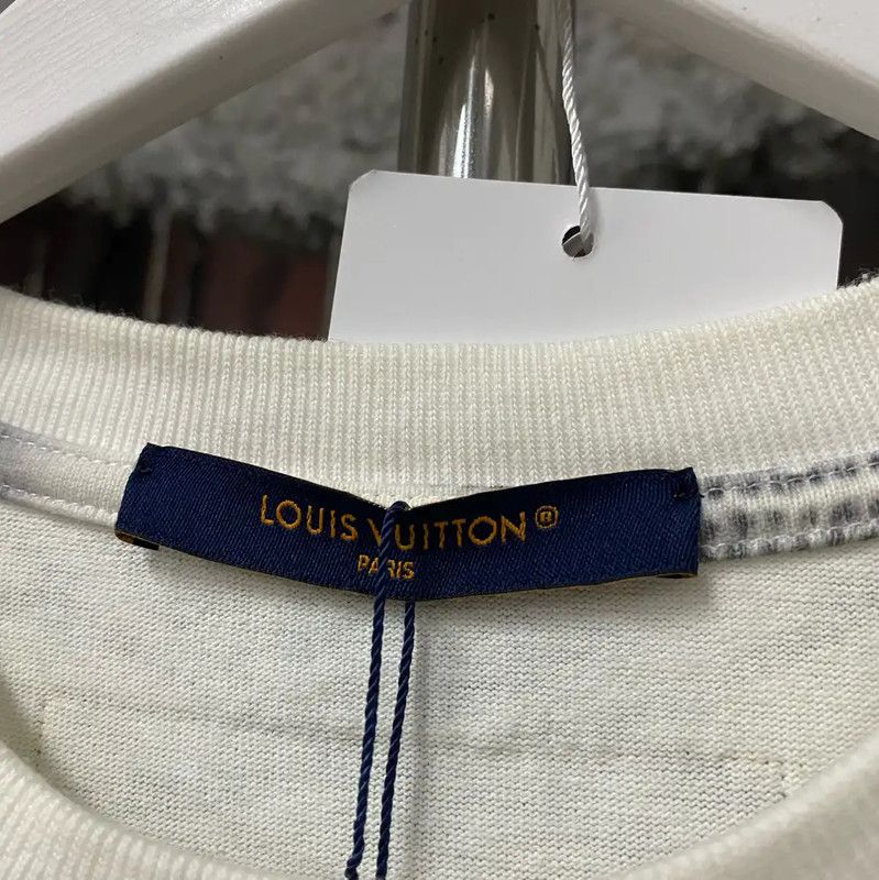 Louis Vuitton Louis Vuitton Colorblock Cotton Short Sleeve T-Shirt 0089 Size US XS / EU 42 / 0 - 5 Thumbnail