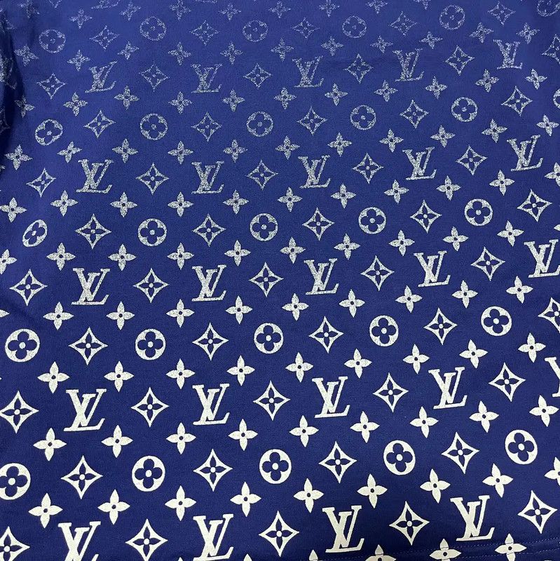Louis Vuitton Louis Vuitton Summer Blue Cotton T-Shirt 0089 Size US S / EU 44-46 / 1 - 2 Thumbnail