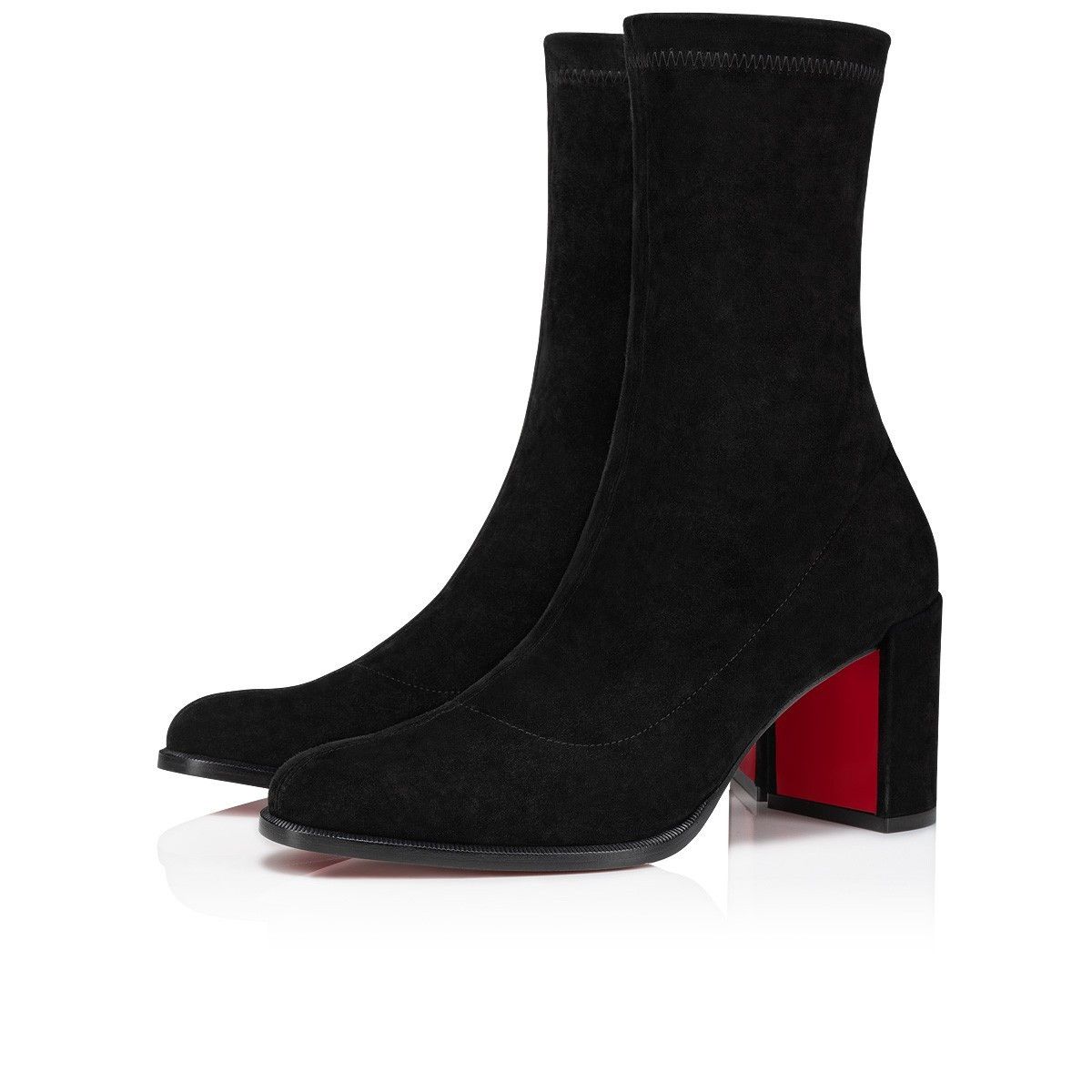 Christian Louboutin stretchadoxa 70mm black Size US 10 / IT 40 - 3 Thumbnail