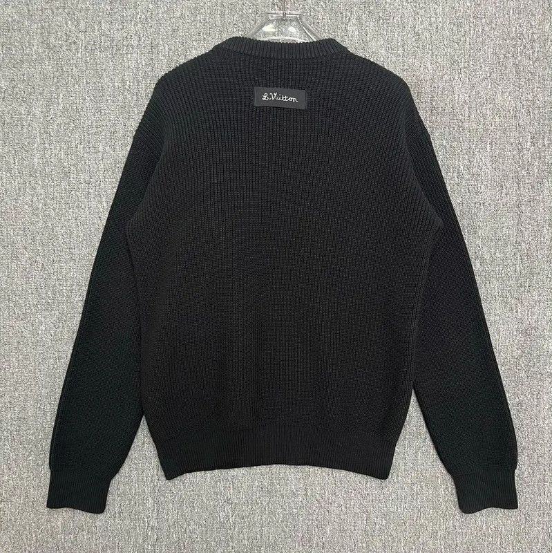 Louis Vuitton Louis Vuitton Black Knit Sweater with Toy 0089 Size US S / EU 44-46 / 1 - 2 Thumbnail