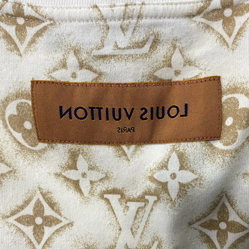 Louis Vuitton Louis Vuitton Summer Beige Cotton Short Sleeve T-Shirt 0089 Size US S / EU 44-46 / 1 - 5 Thumbnail