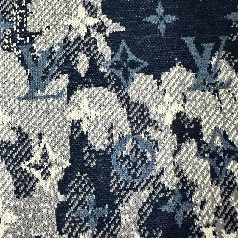 Louis Vuitton Louis Vuitton Men's Cotton T-Shirt in Blue 0089 Size US M / EU 48-50 / 2 - 5 Thumbnail