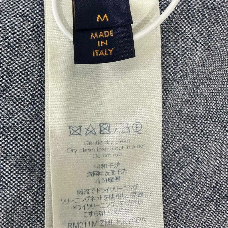 Louis Vuitton Louis Vuitton Men's Cotton T-Shirt in Blue 0089 Size US M / EU 48-50 / 2 - 3 Thumbnail
