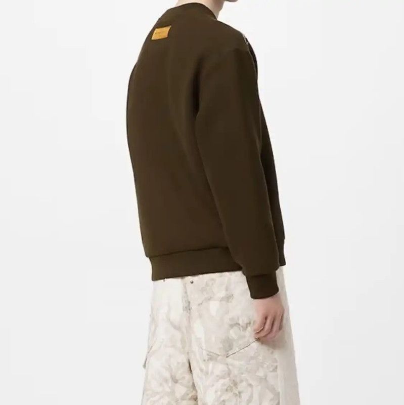 Louis Vuitton Louis Vuitton Green Cotton Men's Sweatshirt 0089 Size US L / EU 52-54 / 3 - 4 Thumbnail