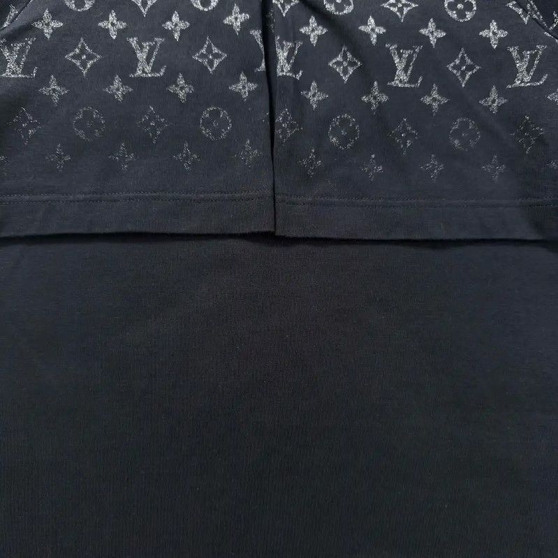 Louis Vuitton Louis Vuitton Blue Cotton Men's T-Shirt XL 0089 Size US XL / EU 56 / 4 - 5 Thumbnail