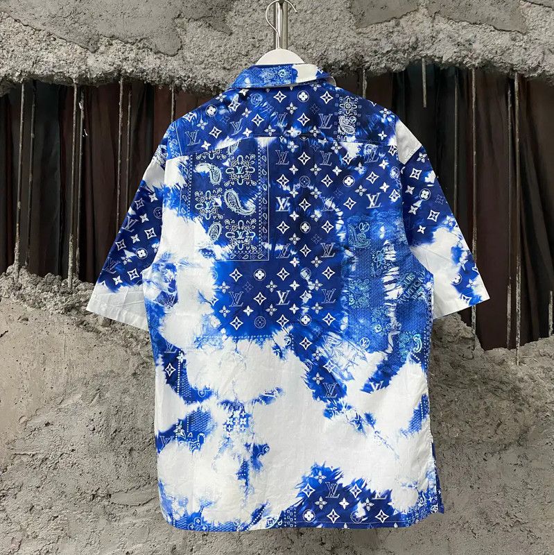Louis Vuitton Louis Vuitton Short Sleeve Summer Shirt 0089 Size US XS / EU 42 / 0 - 2 Thumbnail