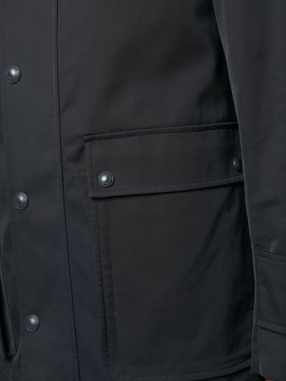 Thom Browne SIMPLIFIED SNAP FRONT RAIN PARKA IN NYLON TECH Size US S / EU 44-46 / 1 - 2 Thumbnail