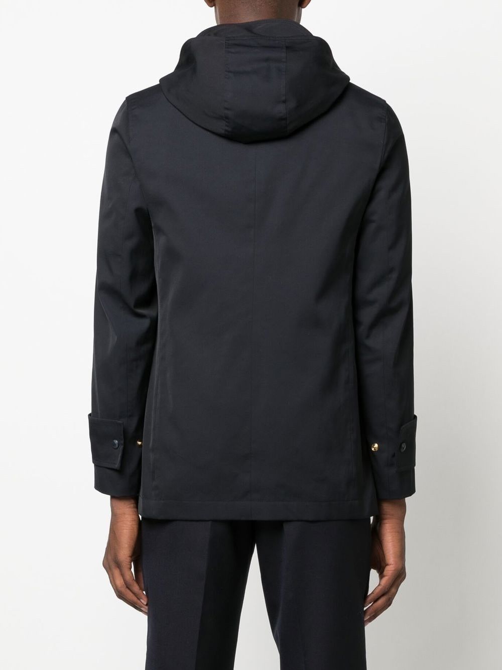 Thom Browne SIMPLIFIED SNAP FRONT RAIN PARKA IN NYLON TECH Size US S / EU 44-46 / 1 - 3 Thumbnail