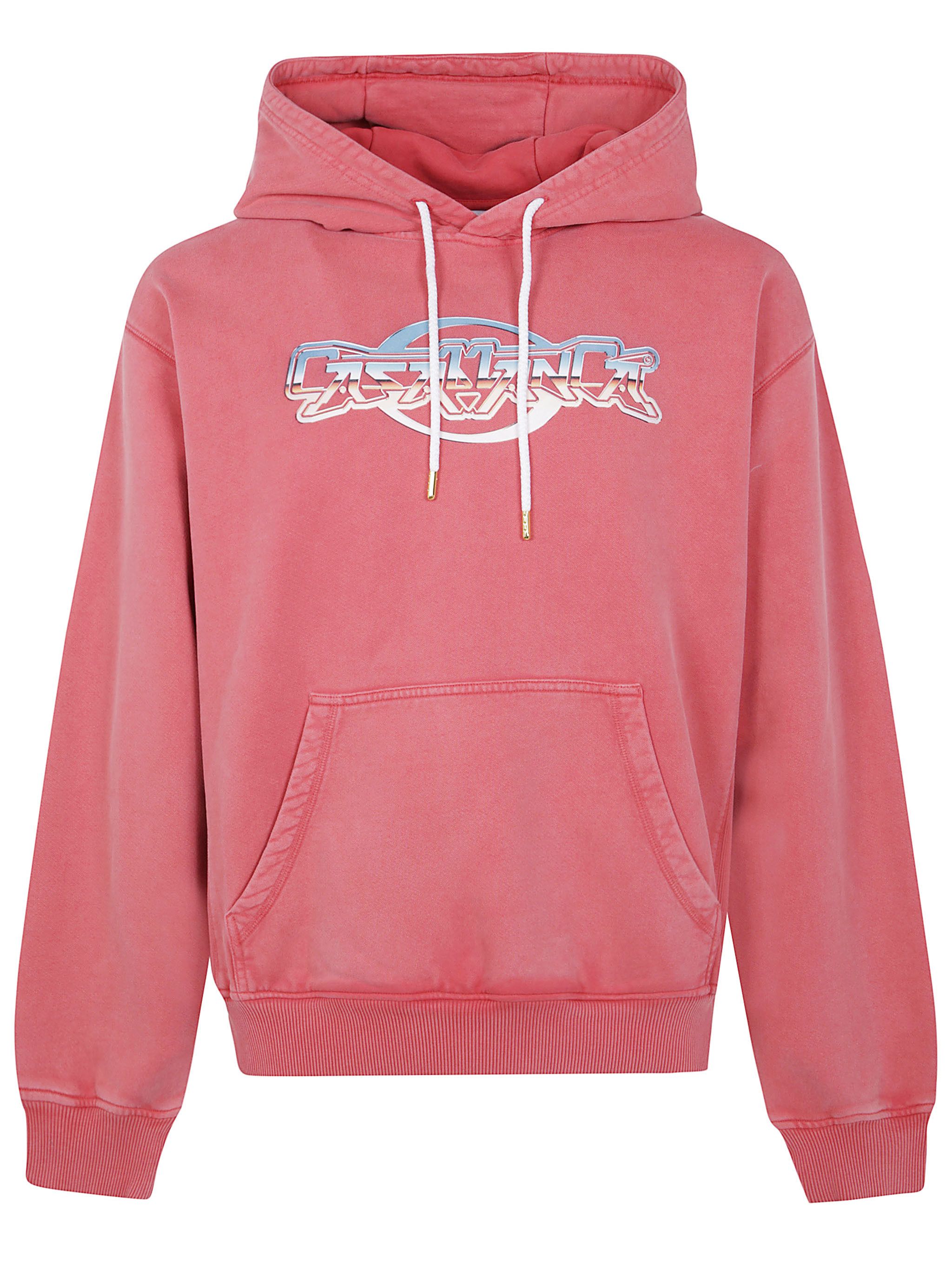 Casablanca "CHROME TEXT" PRINTED HOODIE Size US M / EU 48-50 / 2 - 4 Thumbnail