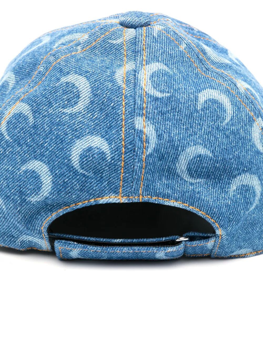 Marine Serre "MOON" LASER DENIM BASEBALL CAP Size ONE SIZE - 2 Thumbnail