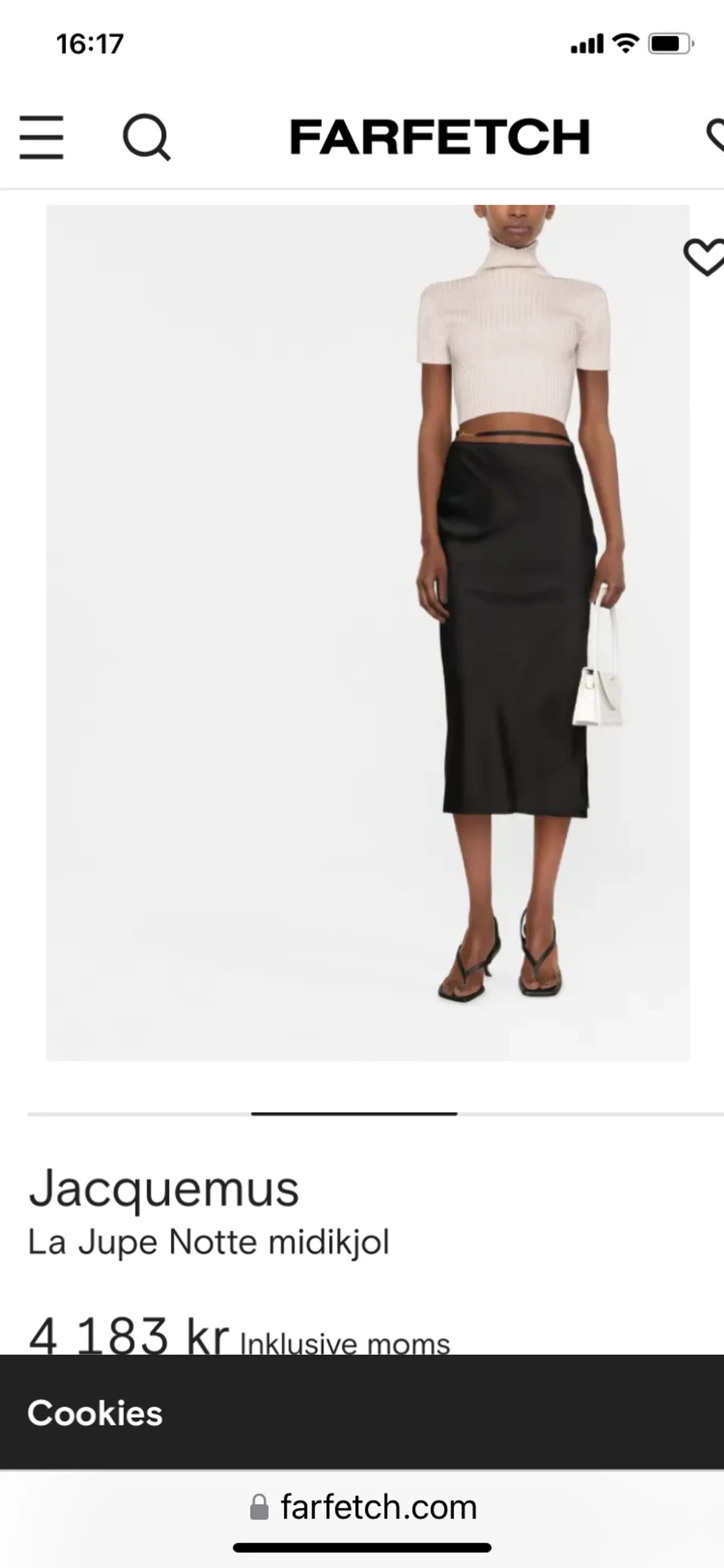 Jacquemus Jacquemus La Jupe notte, midikjol Skirt Size 27" / US 4 / IT 40 - 2 Thumbnail