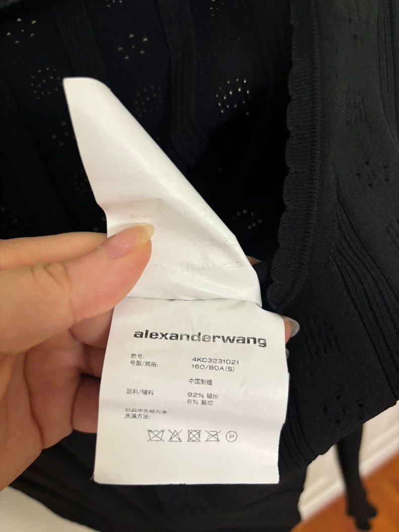 Alexander Wang Alexander Wang Knit Crystal Longsleeve - dmc Size US S / EU 44-46 / 1 - 4 Thumbnail