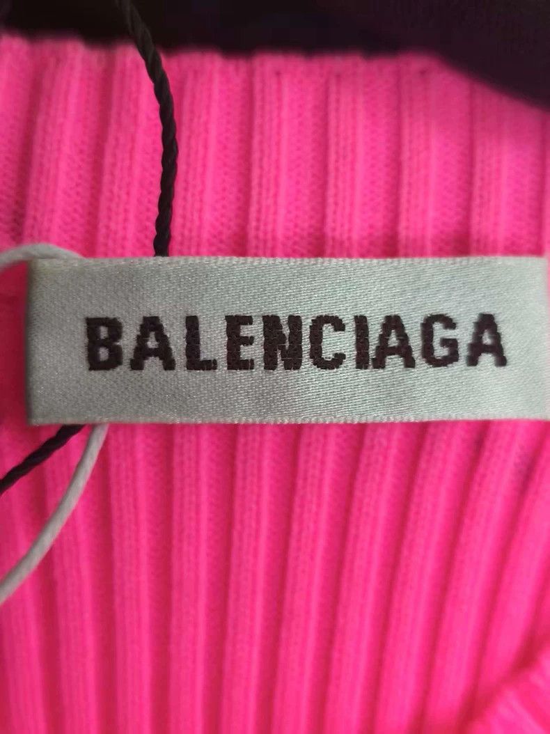 Balenciaga Balenciaga Pink Logo Sweater - dmc Size US M / EU 48-50 / 2 - 4 Thumbnail