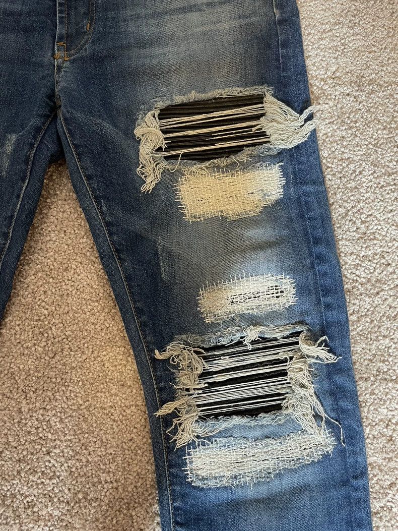 Amiri Amiri Distressed Denim Jeans Early - dmc Size US 32 / EU 48 - 2 Thumbnail