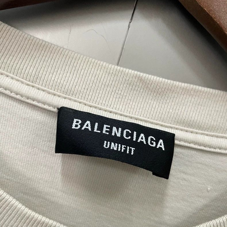 Balenciaga Balenciaga Mosaic Print Short Sleeve Tee - dmc Size US XXS / EU 40 - 3 Thumbnail