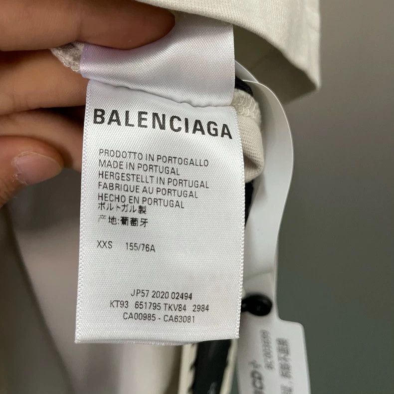 Balenciaga Balenciaga Mosaic Print Short Sleeve Tee - dmc Size US XXS / EU 40 - 5 Thumbnail