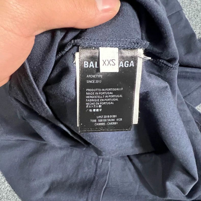 Balenciaga Balenciaga Wave Print Short Sleeve T-shirt - dmc Size US XXS / EU 40 - 5 Thumbnail