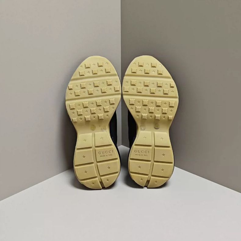 Gucci Gucci Rhyton Black Dad Sneakers - dmc Size US 5 / EU 37 - 5 Thumbnail