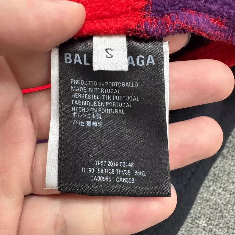 Balenciaga Balenciaga BB Lock High Neck Sweatshirt - dmc Size US S / EU 44-46 / 1 - 4 Thumbnail