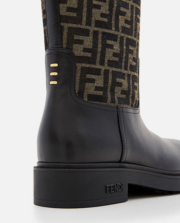 Fendi FF JACQUARD STIVALI Size US 11 / IT 41 - 5 Thumbnail